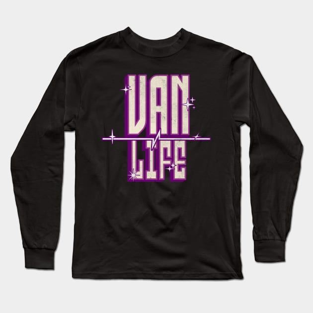 Van Life Long Sleeve T-Shirt by Van Life Travel Adventure